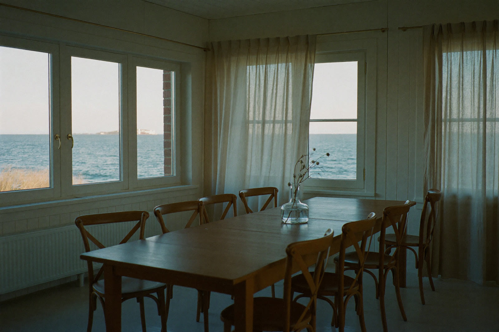 Matsal med havsglimt